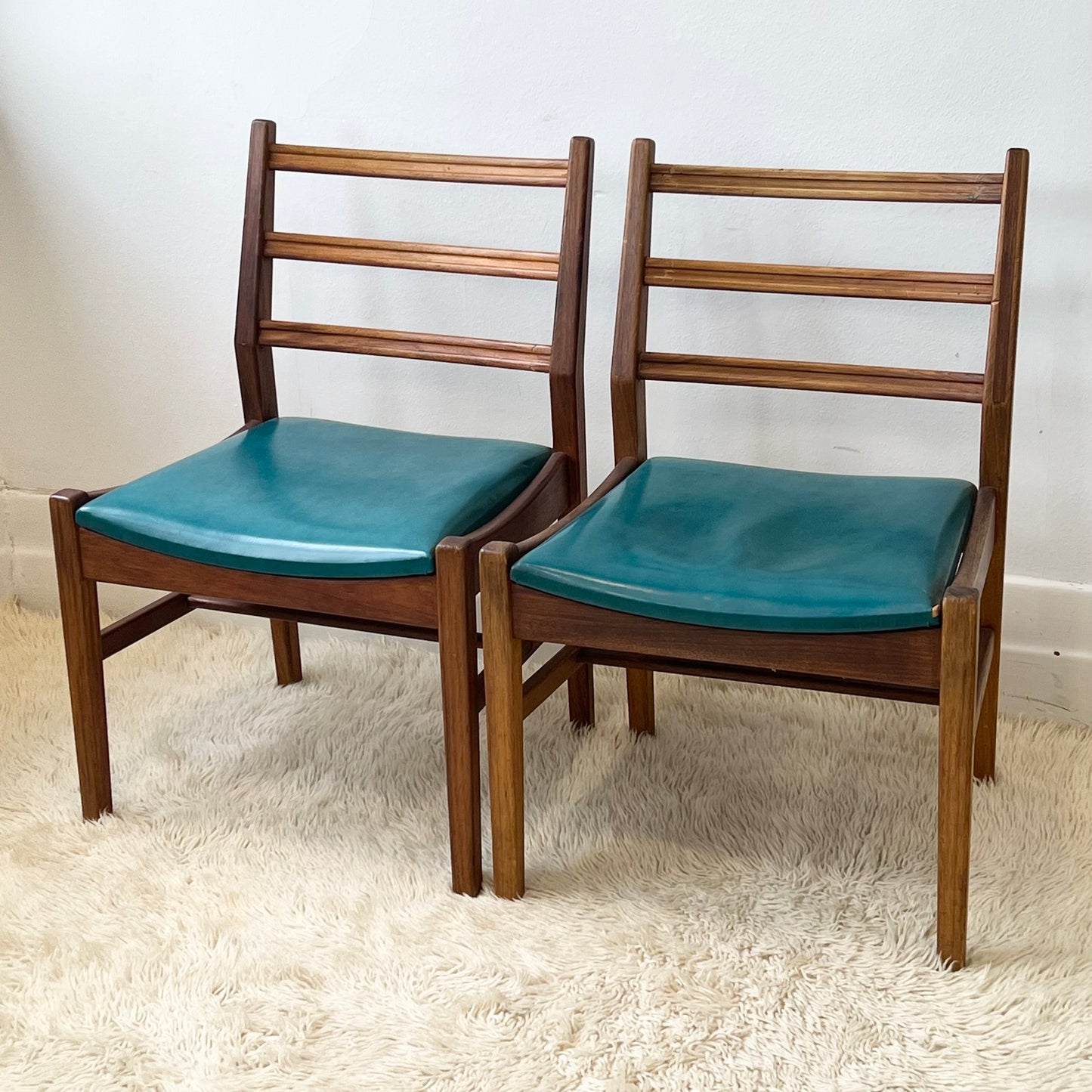Ladder Back Dining Chairs c1960s