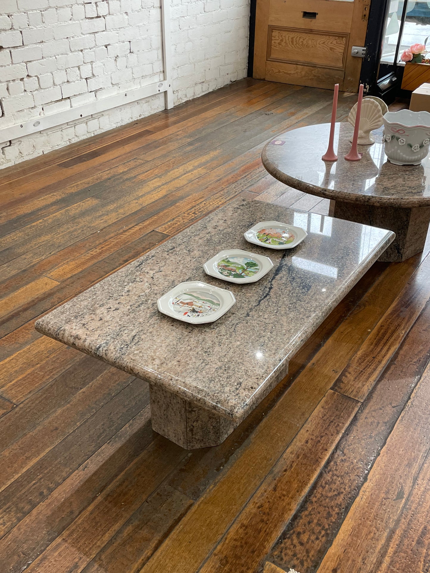 Rectangular Marble Coffee Table