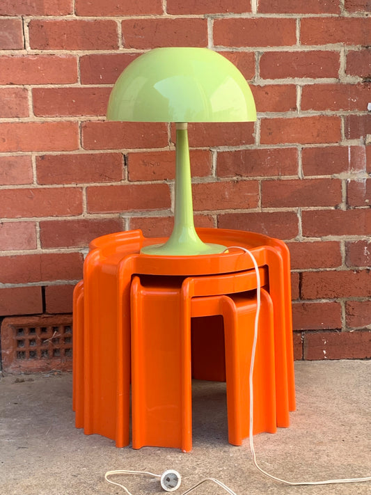 Green Mushroom Lamp