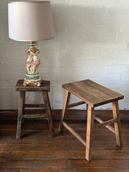 Vintage Woodworker Stools