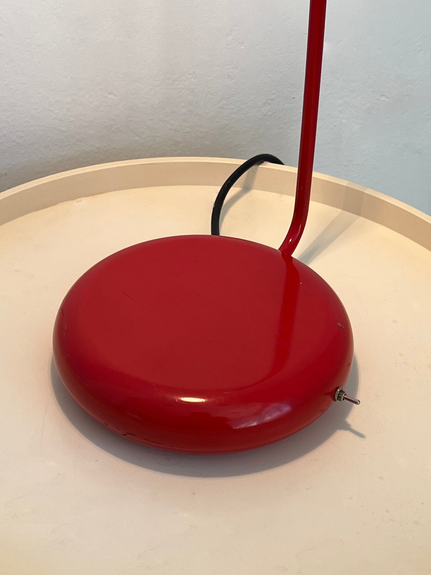 Red Chrome Lamp