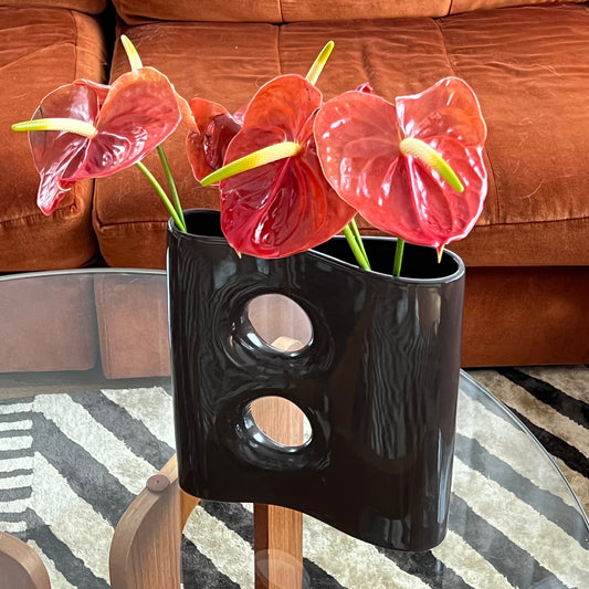 Retro Ceramic Brown Vase