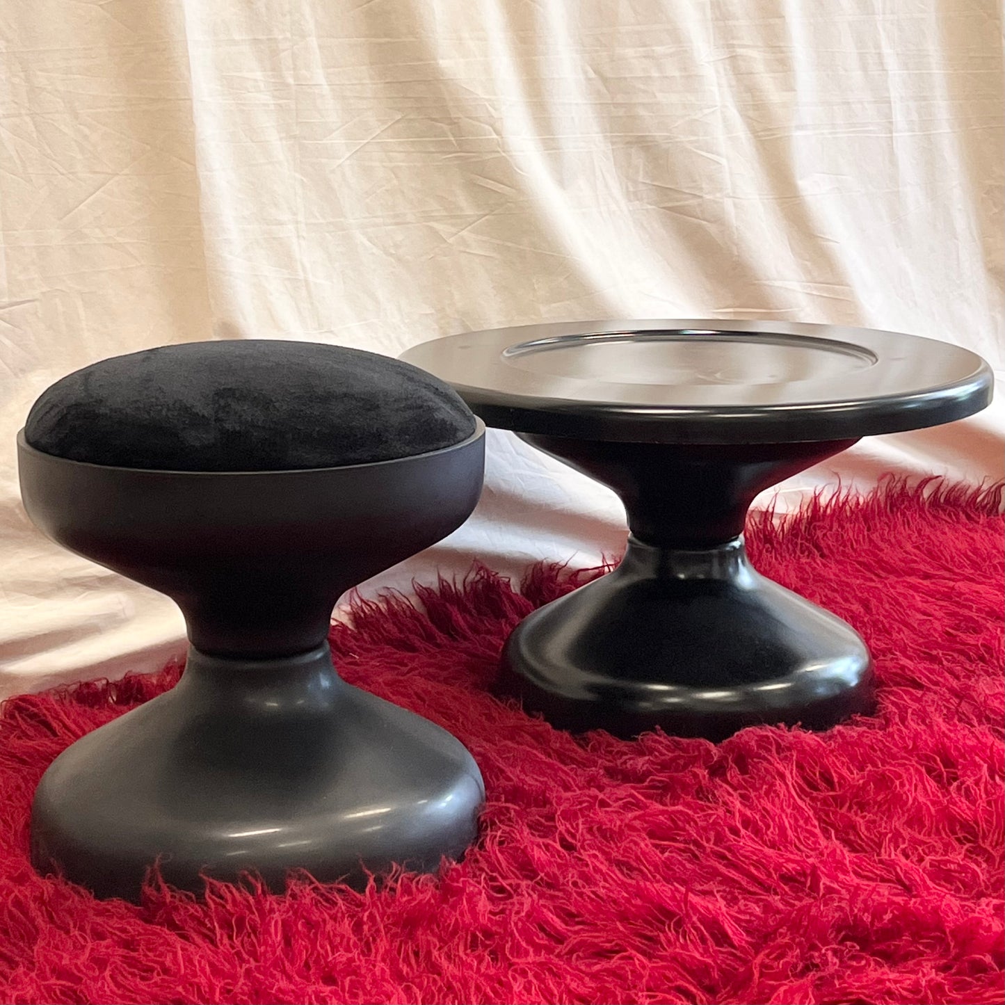 Kartell Rochetto Stool and Sidetable