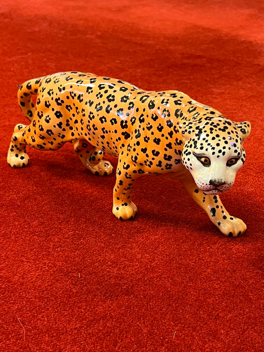Beswick Leopard Statue