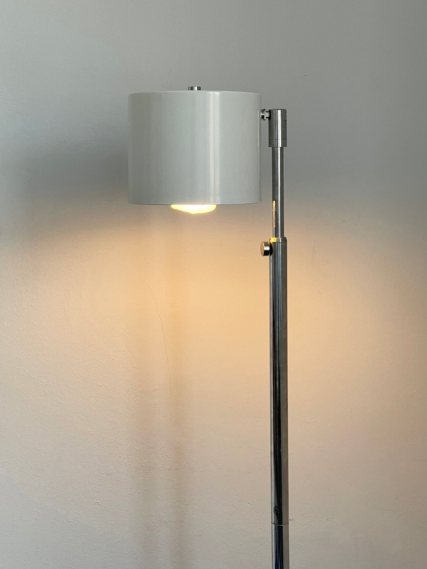 Cylindrical Mid Century Floor Lamp