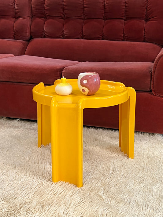 Yellow Kartell Nesting Table