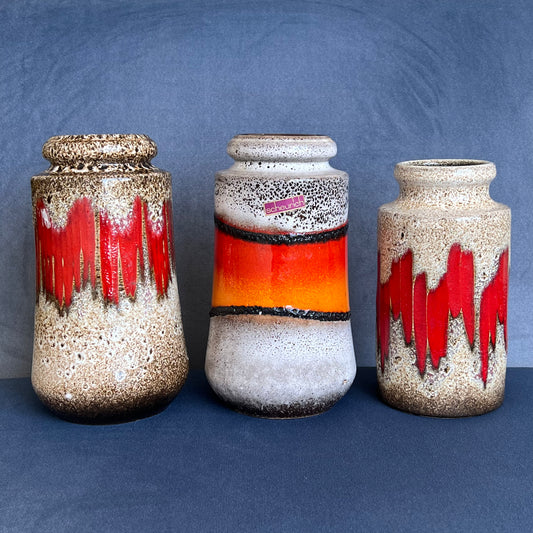 West German Scheurich Vases