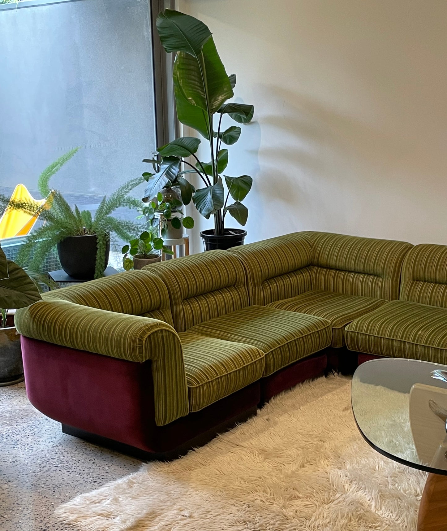 Vintage Velvet VandeRoza Modular Lounge