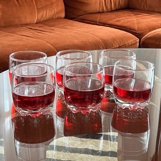 Whisky Glasses with bubble base