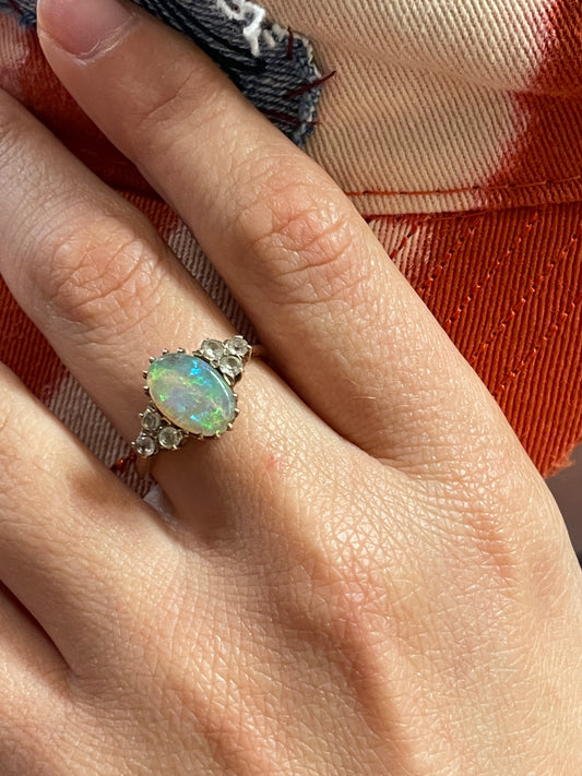 Opal Ring in 9CT Gold